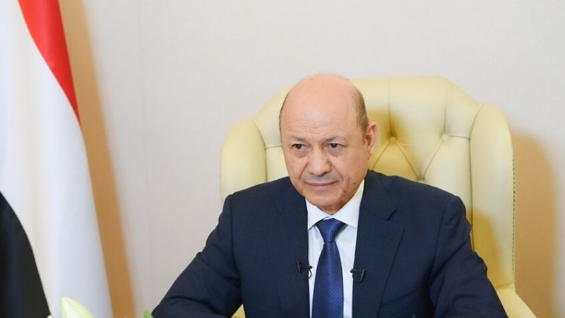 العليمي يعين شائع الزنداني رئيسا للوزراء في اليمن ويكلفه بتشكيل الحكومة