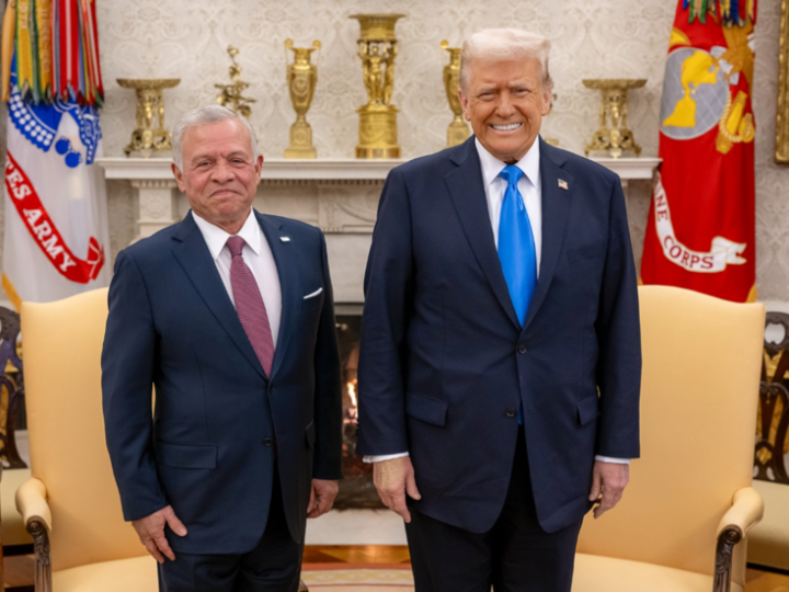 الأردن: ترامب يدعو الملك عبد الله للانضمام لمجلس السلام في غزة