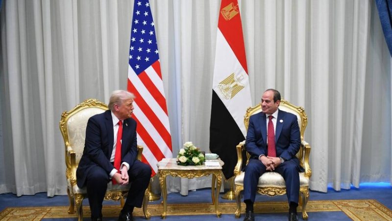 السيسي يلتقي ترامب الأربعاء ويعقدان مباحثات مصرية أمريكية