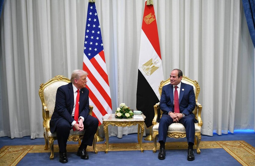 السيسي يلتقي ترامب الأربعاء ويعقدان مباحثات مصرية أمريكية