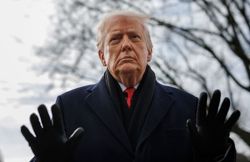 ترامب:  لم أعد أفكر بالسلام فقط