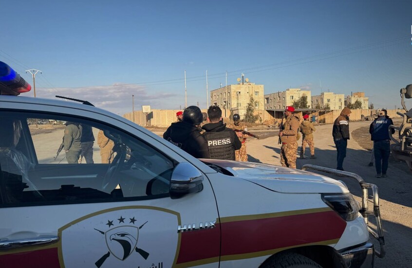 سوريا.. تعزيزات أمنية وانتشار للشرطة العسكرية حول سجن الأقطان شمال الرقة