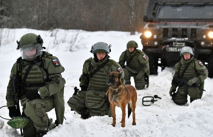 قوات الهندسة الروسية ومعركة “الغابة الحمراء”!