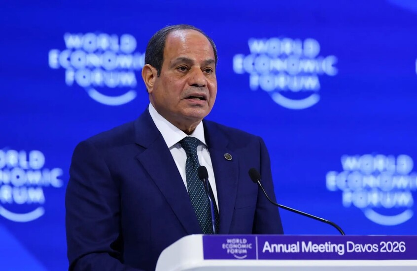 من دافوس.. السيسي يوجه رسالة لسوريا ولبنان ودول الجوار العربية