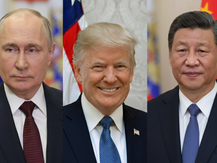 ترامب: أتمتع بعلاقات ممتازة مع بوتين وشي جين بينغ