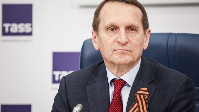 ناريشكين: خطط “تحالف الراغبين” تخلق ظروفا مواتية لتوسيع النزاع في أوكرانيا