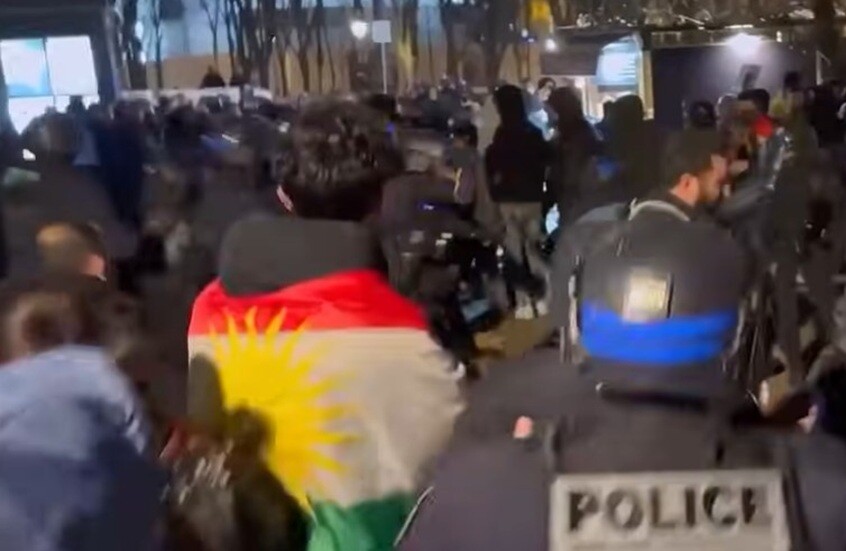 فرنسا.. توقيف 11 شخصا وإصابة عدد من الشرطة خلال تجمعات غير معلنة للجالية الكردية (فيديو)