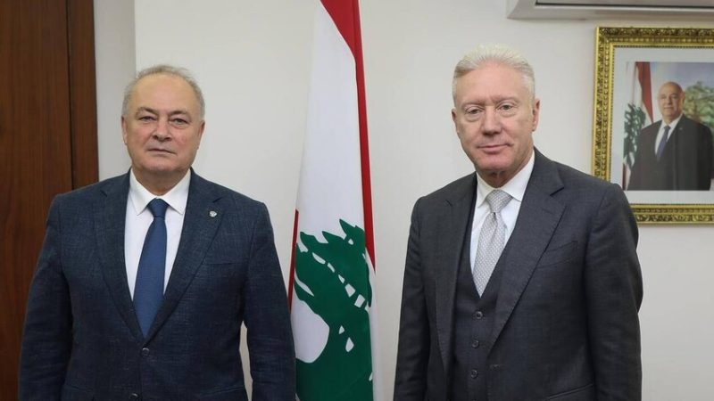 لبنان يطالب موسكو بالضغط على إسرائيل لوقف اعتداءاتها