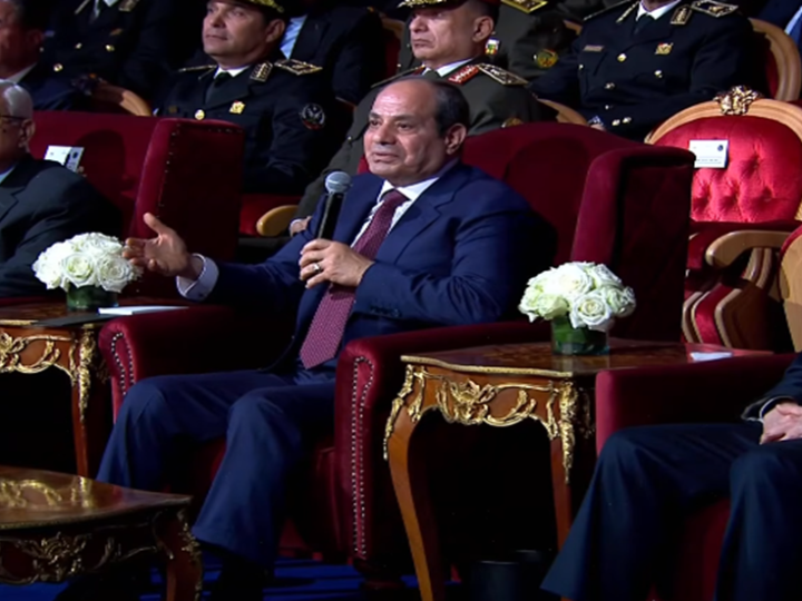 السيسي بعد استعراض لقوات الشرطة: دا مش لحمايتي والله.. ومش جايبين مليشيات من بره تحمي بلدنا