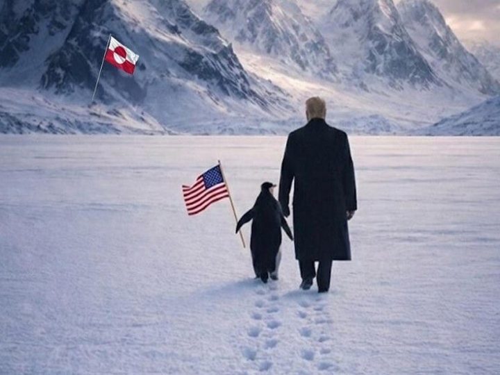 البيت الأبيض يرد على الانتقادات الموجهة لصورة ترامب الغريبة في غرينلاند