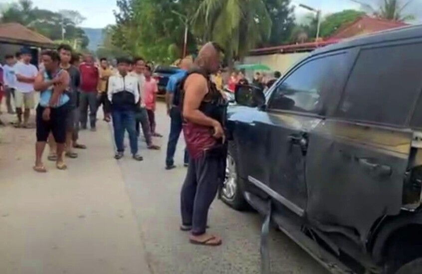 نجاة عمدة بلدة في الفلبين من محاولة اغتيال بقذيفة RPG (صور + فيديو)