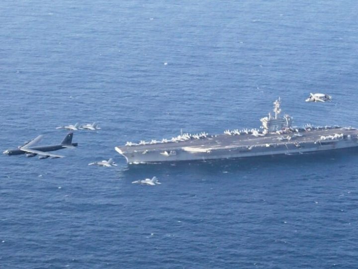 حاملة الطائرات الأمريكية “لينكولن” تصل الشرق الأوسط وسط التوترات مع إيران