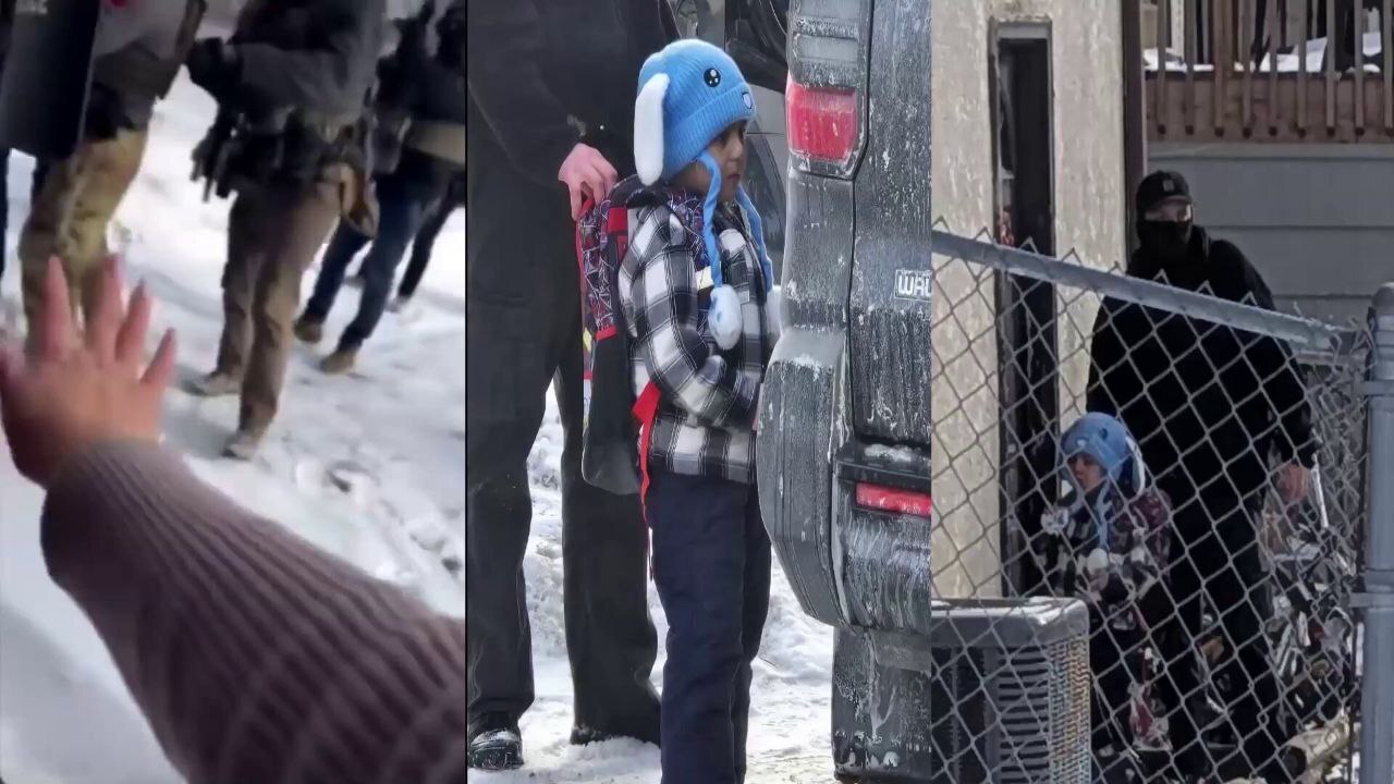 بعد غضب واسع في أمريكا.. قاض يمنع إدارة الهجرة من ترحيل أو نقل الطفل ليام ووالده (فيديو + صور)