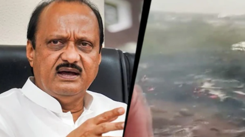 مصرع نائب رئيس وزراء ولاية هندية في تحطم طائرته (فيديو)