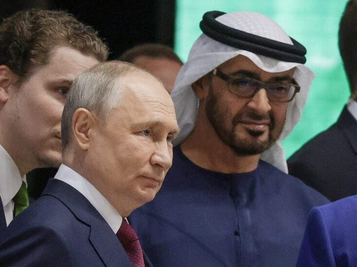 بوتين يلتقي الخميس مع رئيس الإمارات العربية