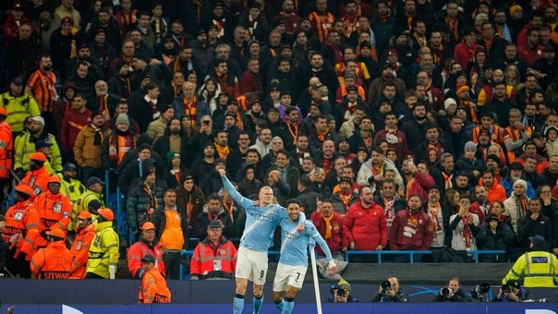 مانشستر سيتي يهزم غلطة سراي التركي ويتأهل إلى دور الـ16 لدوري الأبطال