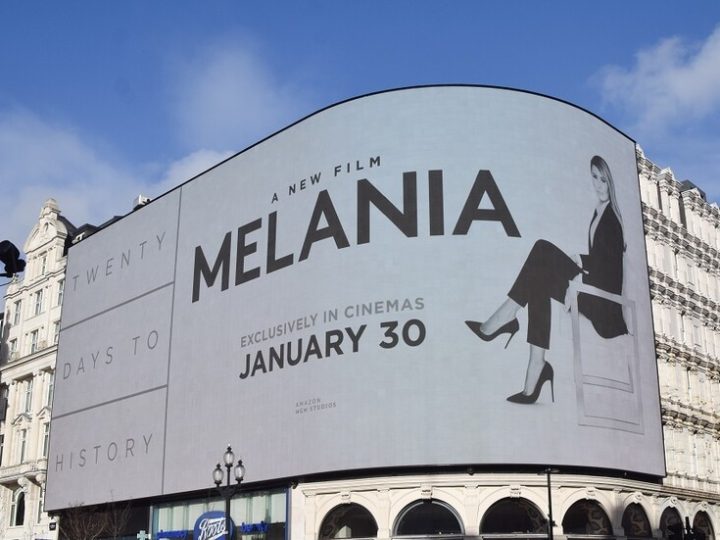 تخريب واسع النطاق يطال ملصقات دعائية لفيلم عن ميلانيا ترامب