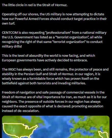 عراقجي يهزأ بمطالب واشنطن العسكرية ويؤكد: حماة الخليج هم نحن