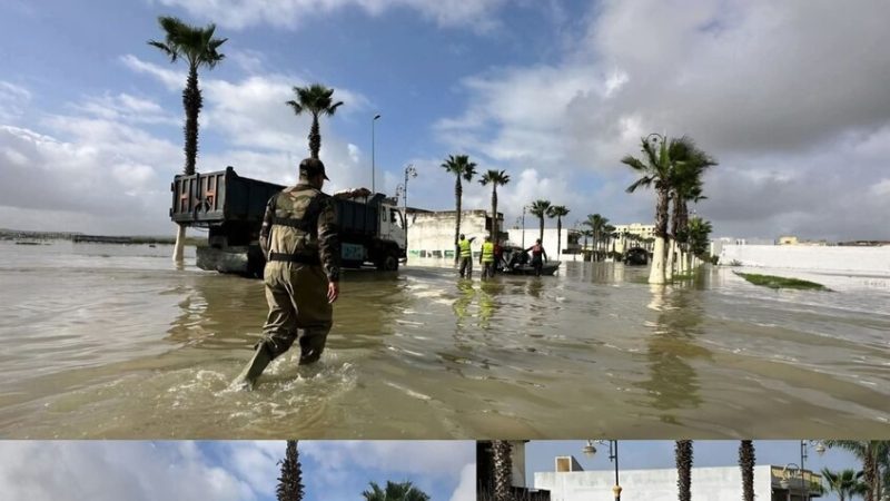 المغرب.. الجيش يتدخل لإنقاذ آلاف العالقين وسط فيضانات شمال غربي البلاد