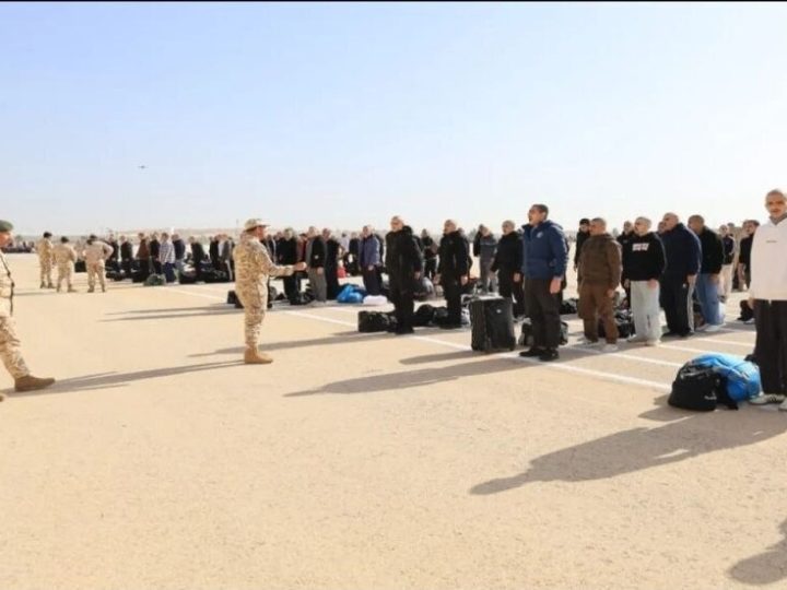 بدء الخدمة الإلزامية في الجيش الأردني والتحاق الدفعة الأولى من المنتسبين