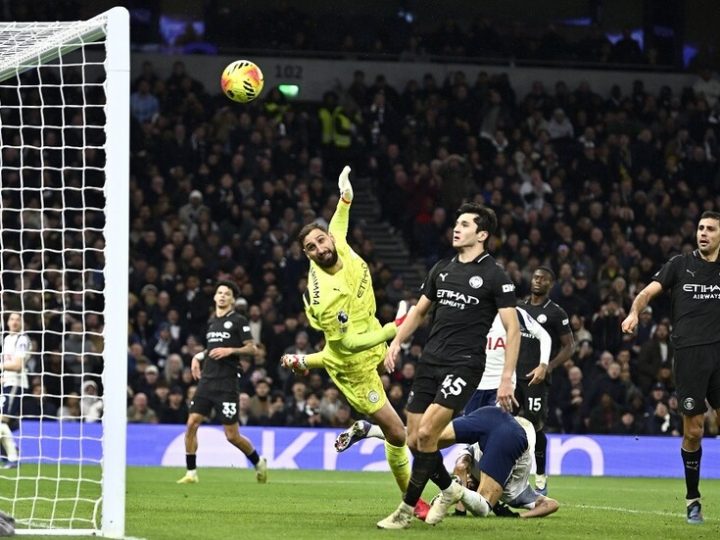 شاهد.. توتنهام يصطدم مانشستر سيتي بهدف خيالي بـ”لدغة العقرب”