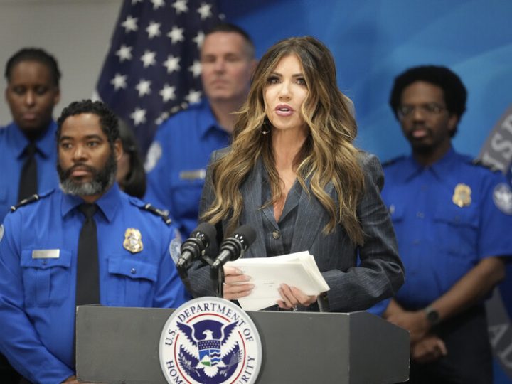 كريستي نويم تعلن عن إلزامية كاميرات الجسم لكل ضباط الأمن الداخلي الأمريكي