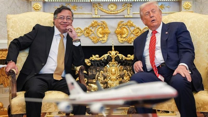 بيترو يدعو ترامب لزيارة كولومبيا ويصف اللقاء بالودي بعد أسابيع من التوتر