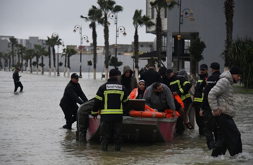 الولايات المتحدة تصدر تحذيرا لرعاياها المتواجدين في المغرب إثر الفيضانات التي اجتاحت شمال المملكة