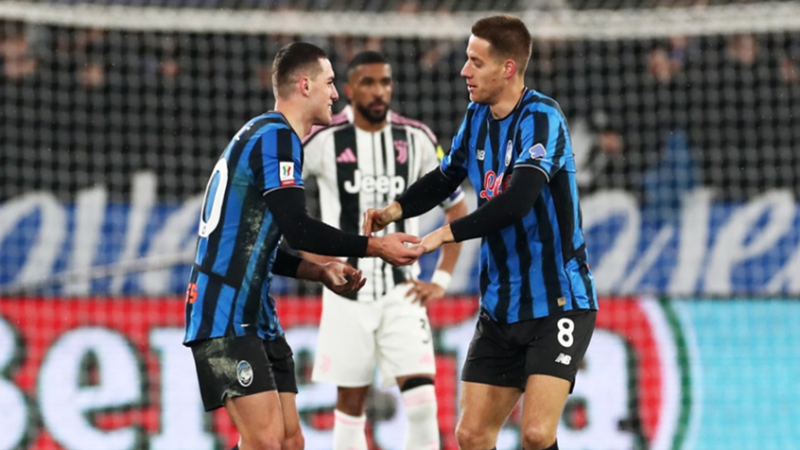 أتالانتا يسقط يوفنتوس بثلاثية ويبلغ نصف نهائي كأس إيطاليا