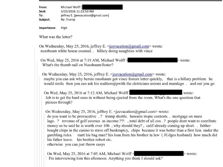 ملفات إبستين “تنبش” ماضي هيلاري كلينتون وعلاقتها بفوستر