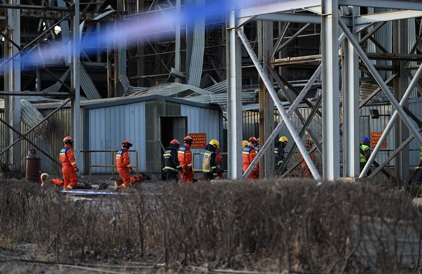 8 قتلى بانفجار في مصنع بشمال الصين
