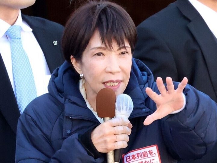 كتلة رئيسة الوزراء اليابانية في طريقها للفوز بالأغلبية في انتخابات مجلس النواب