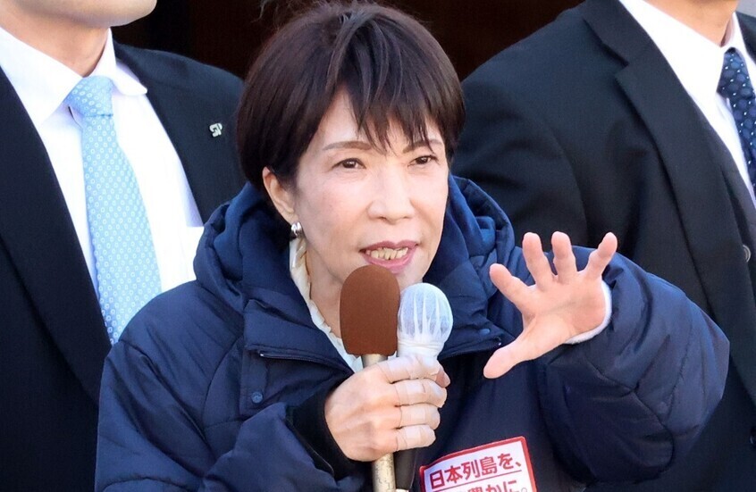 كتلة رئيسة الوزراء اليابانية في طريقها للفوز بالأغلبية في انتخابات مجلس النواب