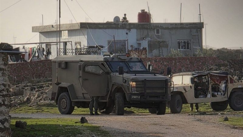 سوريا.. القوات الإسرائيلية تتوغل في أوفانيا بريف القنيطرة الشمالي