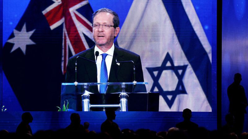 هرتصوغ يدعو المتظاهرين الأستراليين للاحتجاج ضد إيران لا ضد إسرائيل