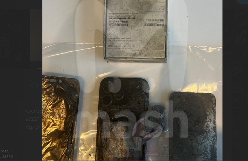 بعد ساعات قليلة من شرائه.. انفجار هاتف iPhone 17 Pro Max لدى سائحة في السعودية! (صور+فيديو)