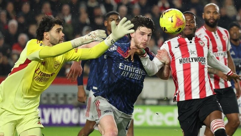 أرسنال يقع في فخ برينتفورد