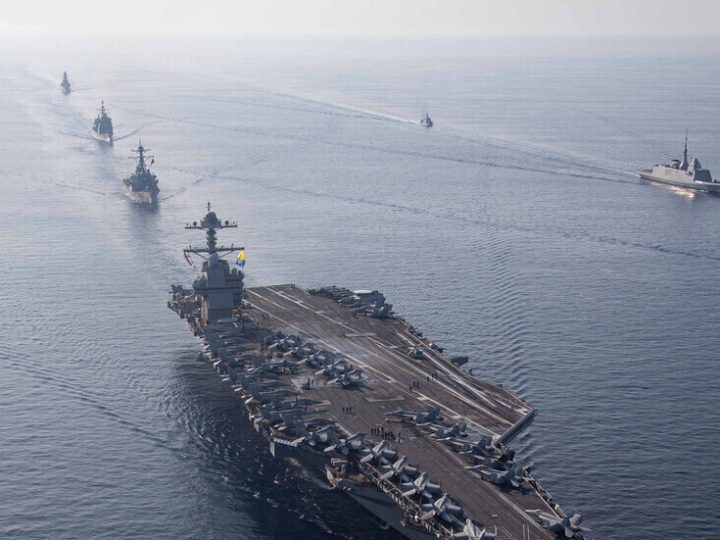 حاملة “جيرالد فورد” الأمريكية تحوّل مسارها من الكاريبي إلى الشرق الأوسط