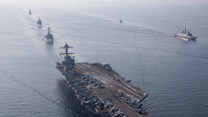 حاملة “جيرالد فورد” الأمريكية تحوّل مسارها من الكاريبي إلى الشرق الأوسط