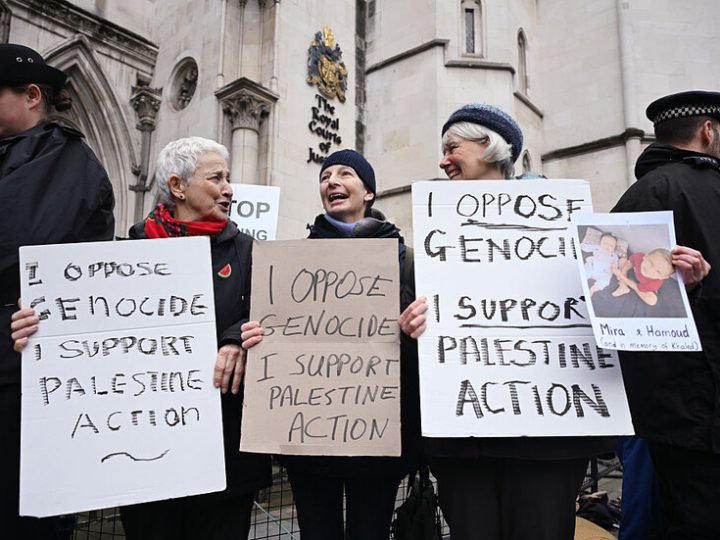 القضاء البريطاني يطعن في حظر “بالستاين أكشن” في المملكة المتحدة