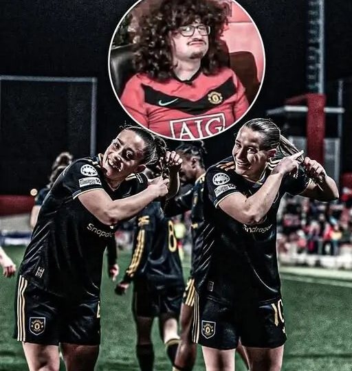 سيدات مانشستر يونايتد يحتفلن بالفوز بطريقة غريبة (فيديو – صورة)