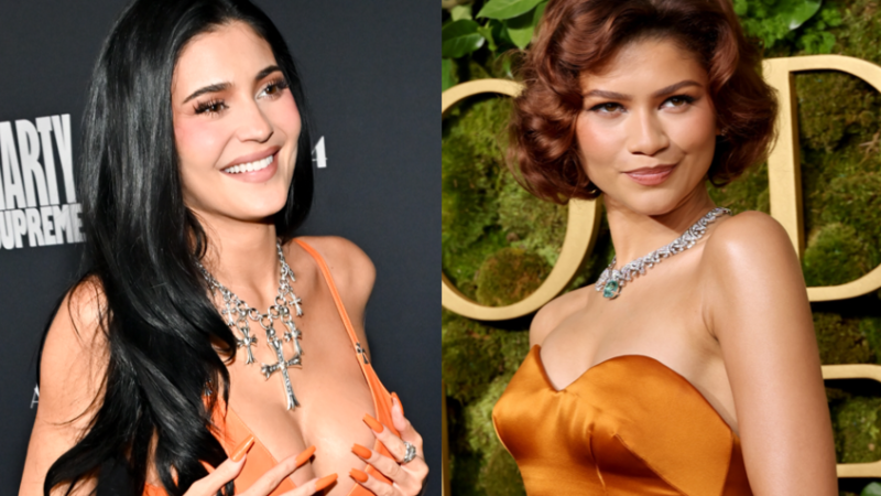 حركات “غير لائقة” من فنان أمريكي شهير تجاه زيندايا وكايلي جينر “الشمعيتين” (فيديو)