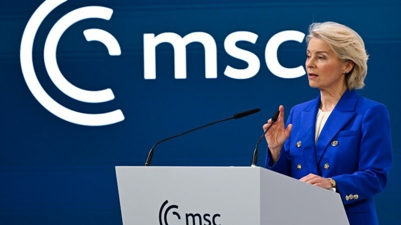 فون دير لاين: إنفاق أوروبا الدفاعي ارتفع 80% خلال 2025