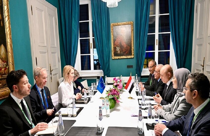 العليمي يشيد بموقف الاتحاد الأوروبي كأحد أكبر مانحي اليمن إنسانيا وتنمويا