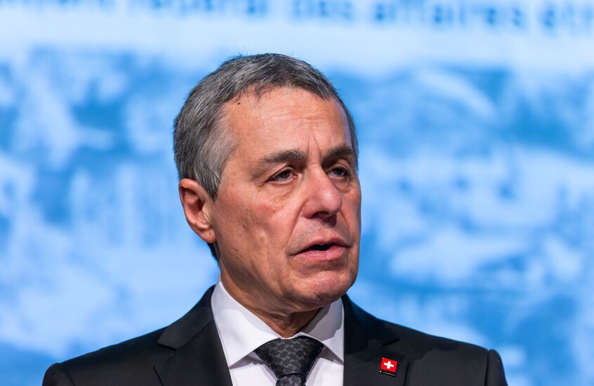 وزير الخارجية السويسري: روسيا تسعى بالفعل للسلام في أوكرانيا