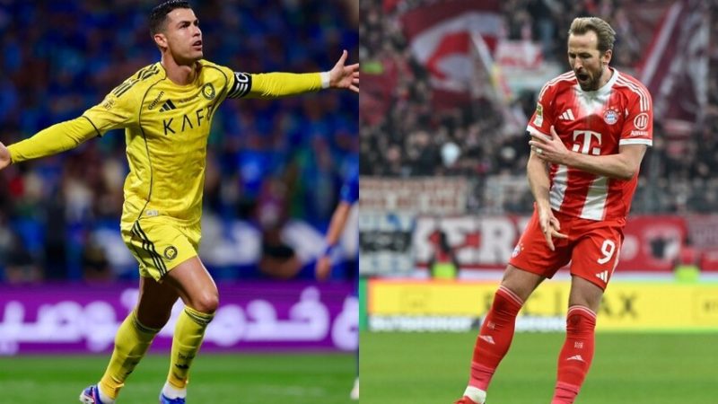 هاري كين يتفوق على الأسطورة رونالدو