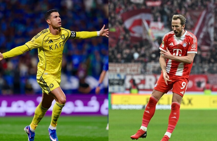 هاري كين يتفوق على الأسطورة رونالدو