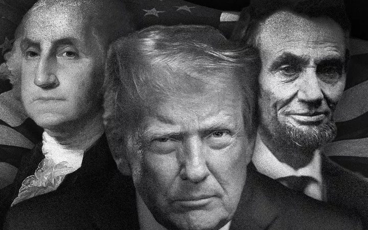 البنتاغون يضع ترامب بجانب جورج واشنطن وأبراهام لينكولن بمناسبة يوم الرؤساء