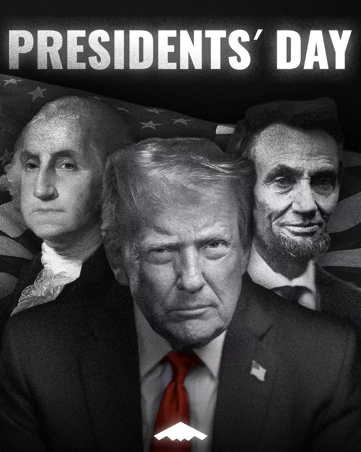 البنتاغون يضع ترامب بجانب جورج واشنطن وأبراهام لينكولن بمناسبة يوم الرؤساء