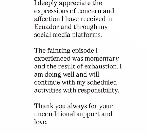 ملكة جمال الكون تتعرض لموقف محرج أمام الآلاف (فيديو)